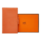 Hermes Agenda Vision Notebook Cover Orange Veau Epsom — view 9
