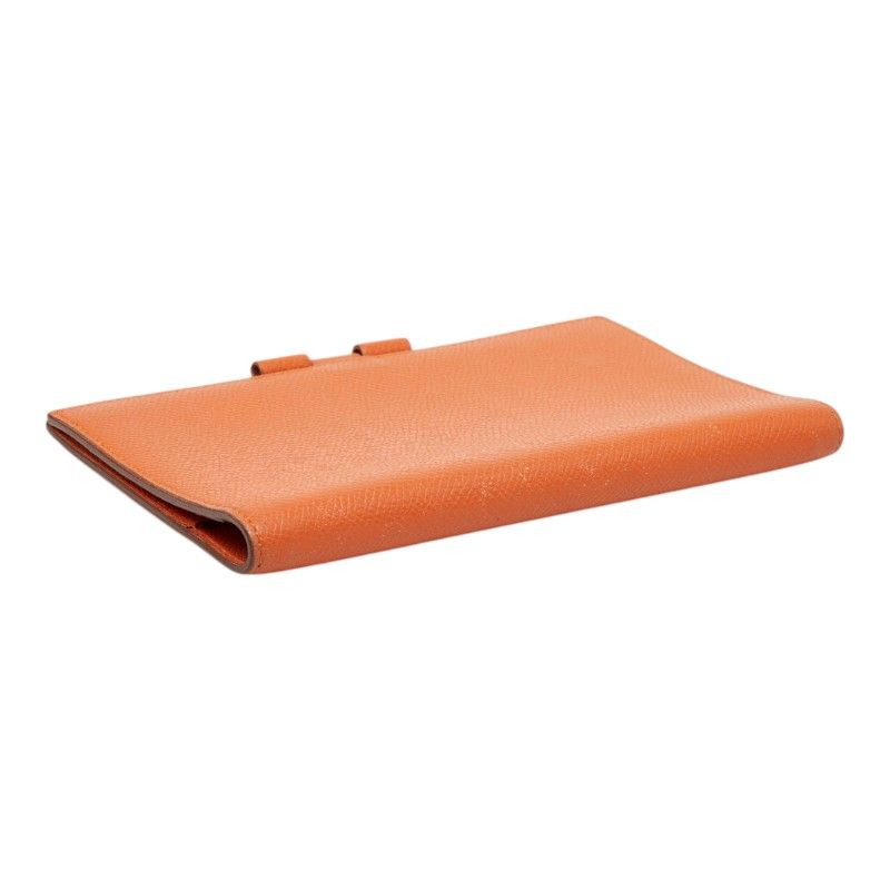 Hermes Agenda Vision Notebook Cover Orange Veau Epsom — view 5