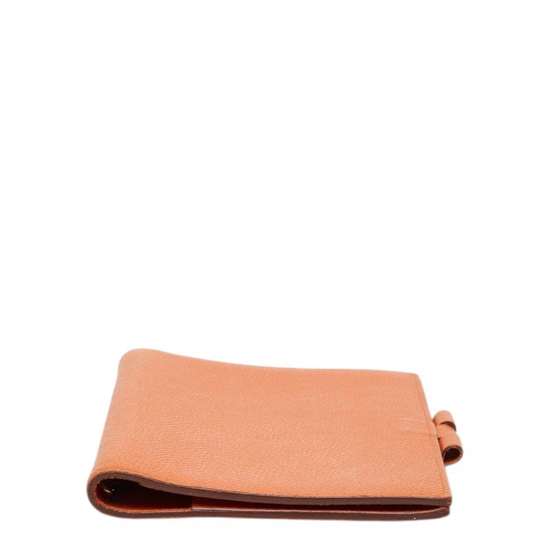 Hermes Agenda Vision Notebook Cover Orange Veau Epsom — view 3
