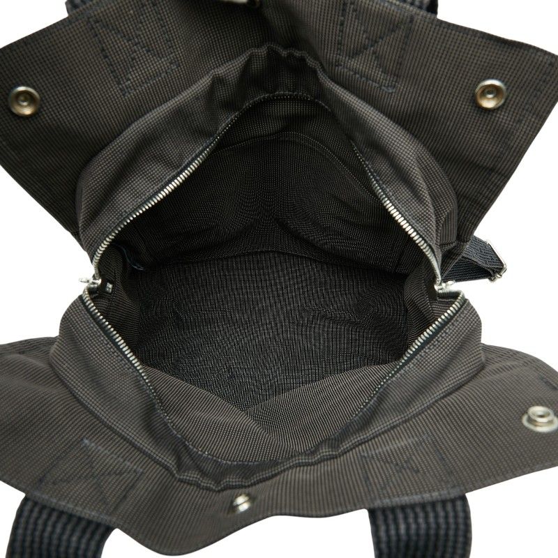 Hermes Her Line a Dos MM Backpack 2-Way Handbag Gray Canvas — view 9