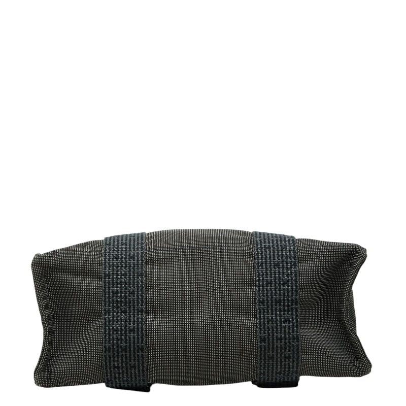 Hermes Her Line a Dos MM Backpack 2-Way Handbag Gray Canvas — view 3
