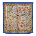 Hermes Carre 40 Pavement Scarf Multicolor Silk
