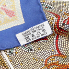 Hermes Carre 40 Pavement Scarf Multicolor Silk — view 5