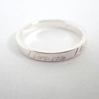 Tiffany & Co 925 Notes I Love You Ring — view 5