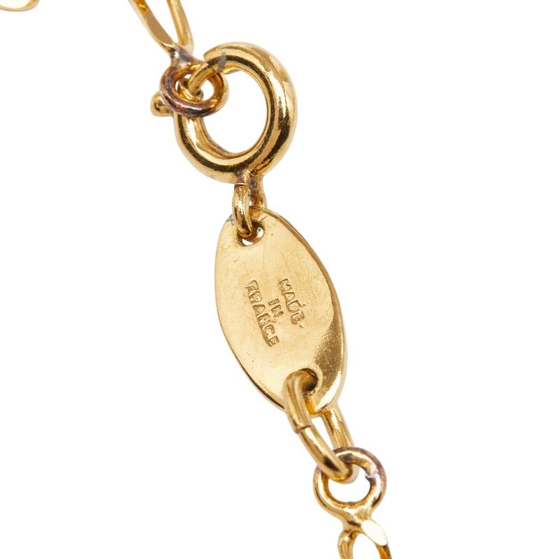 Chanel Vintage Chain Necklace Gold Plated — view 5