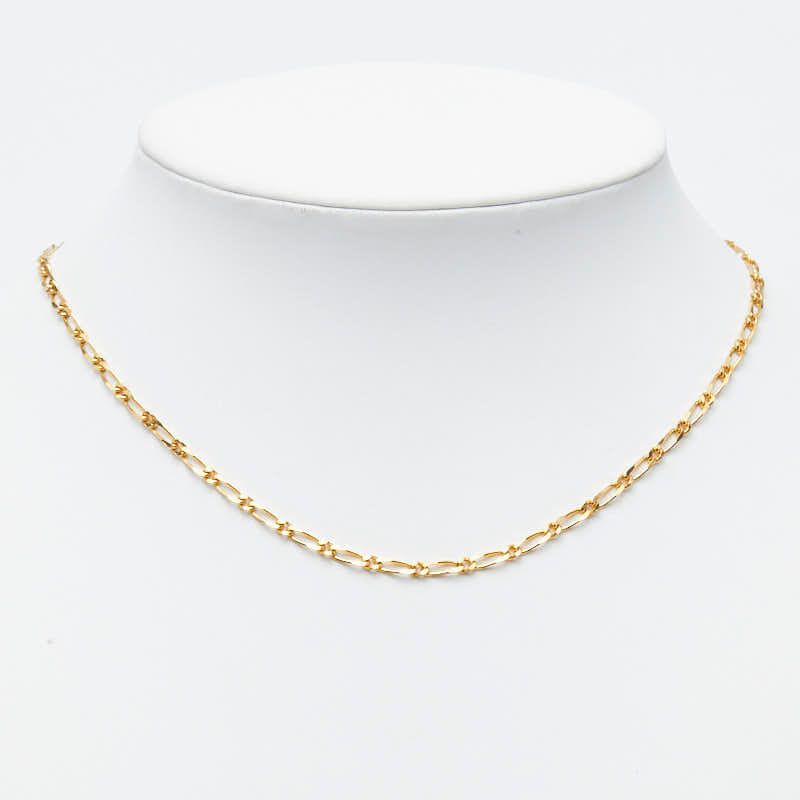 Chanel Vintage Chain Necklace Gold Plated