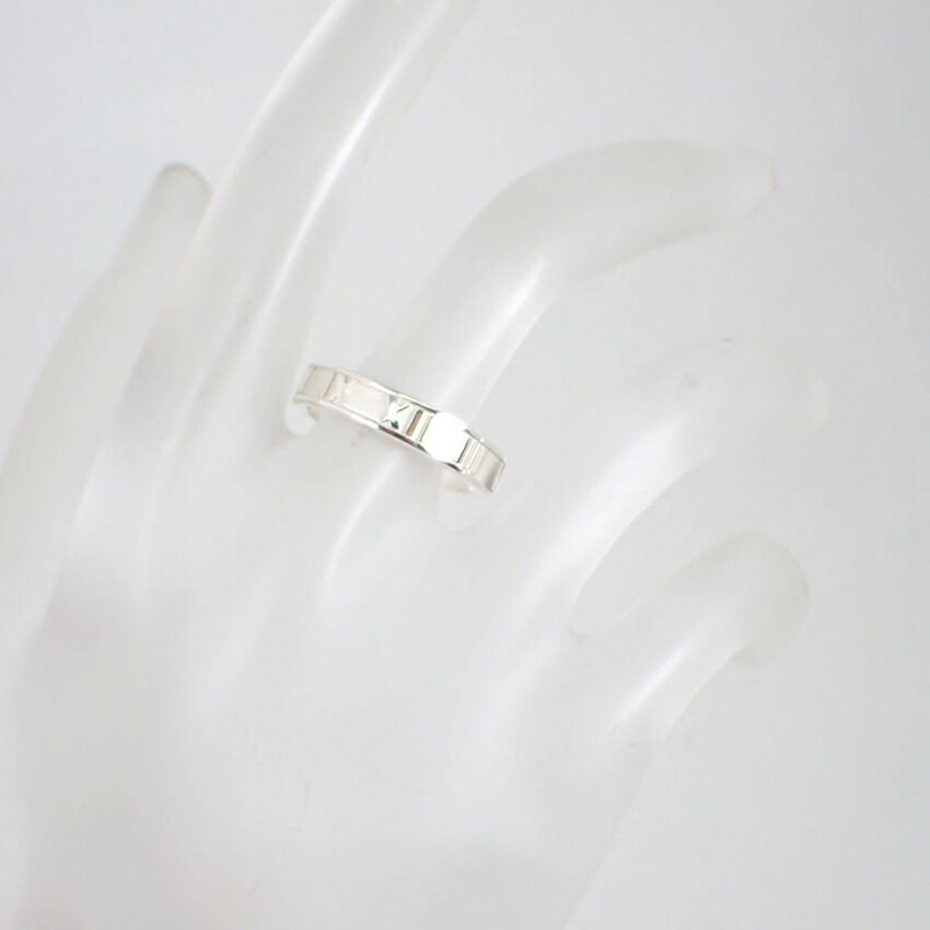 Tiffany & Co 925 Atlas Narrow Ring — view 4