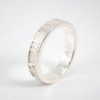 Tiffany & Co 925 Atlas Narrow Ring — view 5