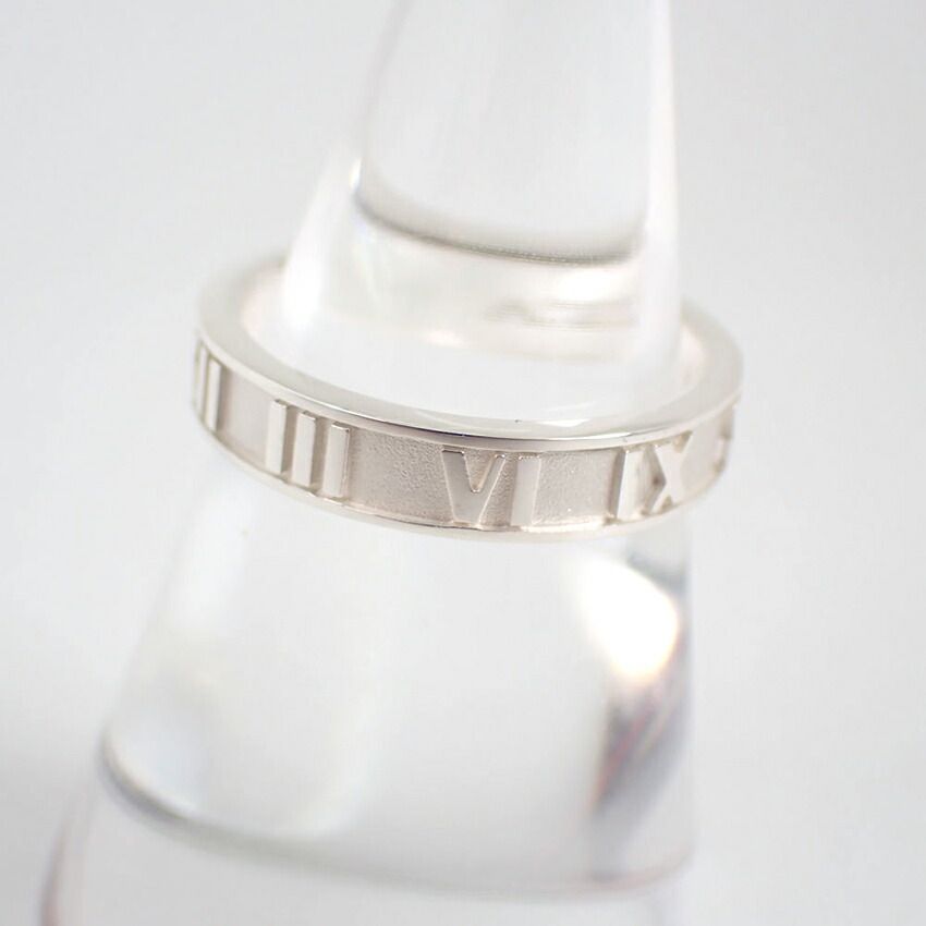 Tiffany & Co 925 Atlas Narrow Ring — view 3