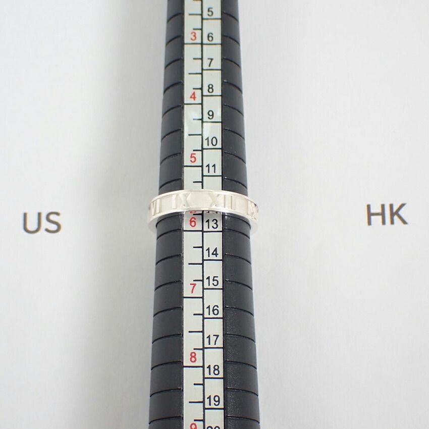 Tiffany & Co 925 Atlas Narrow Ring — view 8