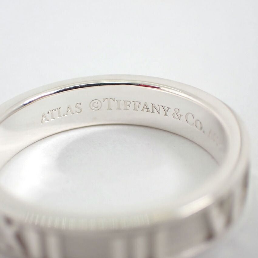Tiffany & Co 925 Atlas Narrow Ring — view 6