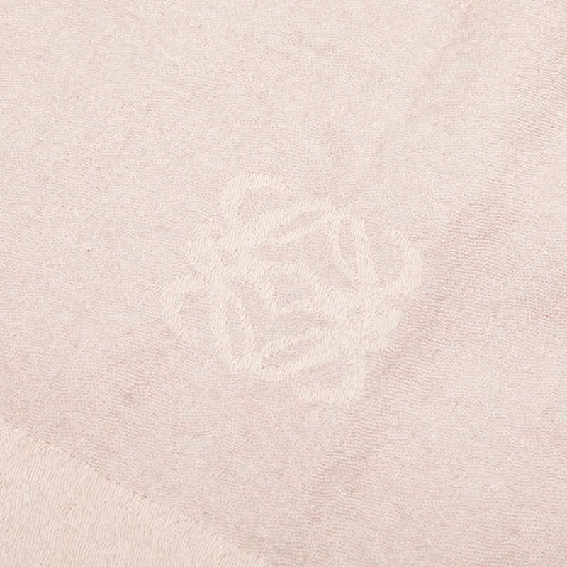 Loewe Anagram Logo Shawl Pink Wool Silk 1- Scarf — view 3