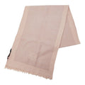 Loewe Anagram Logo Shawl Pink Wool Silk 1- Scarf