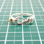 Tiffany & Co 925 750 Love Knot Ring — view 9