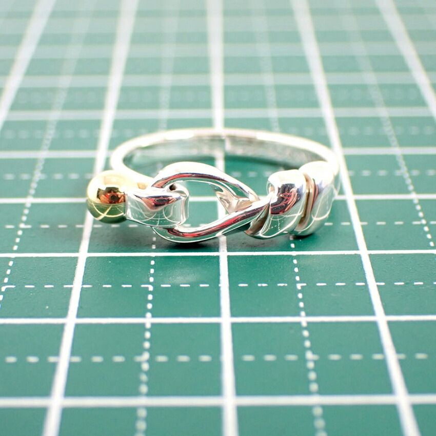 Tiffany & Co 925 750 Love Knot Ring — view 9