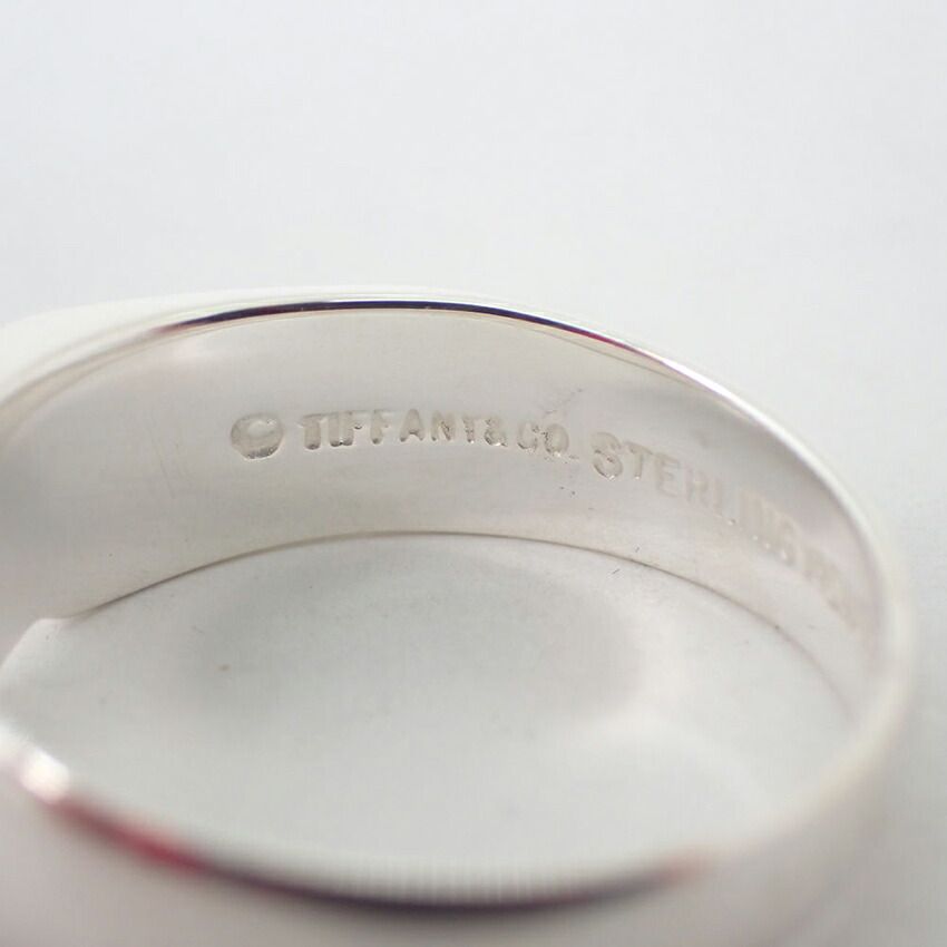 Tiffany & Co 925 Signet Heart Ring — view 6