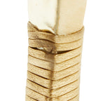 Louis Vuitton Ribbon High Heels Mules Ivory Satin Leather Feather — view 6
