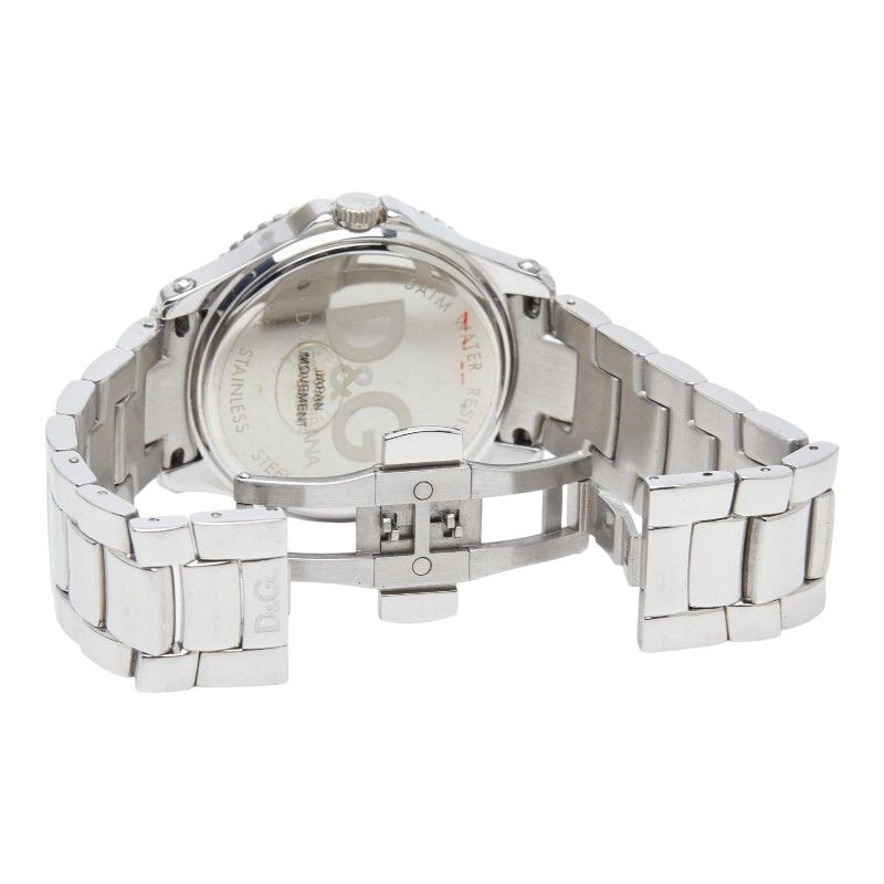 Dolce & Gabbana Sestrill Watch White Silver Stainless Steel & — view 5