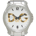 Dolce & Gabbana Sestrill Watch White Silver Stainless Steel &