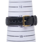 Fendi Watch Gold Black Leather Plating — view 8