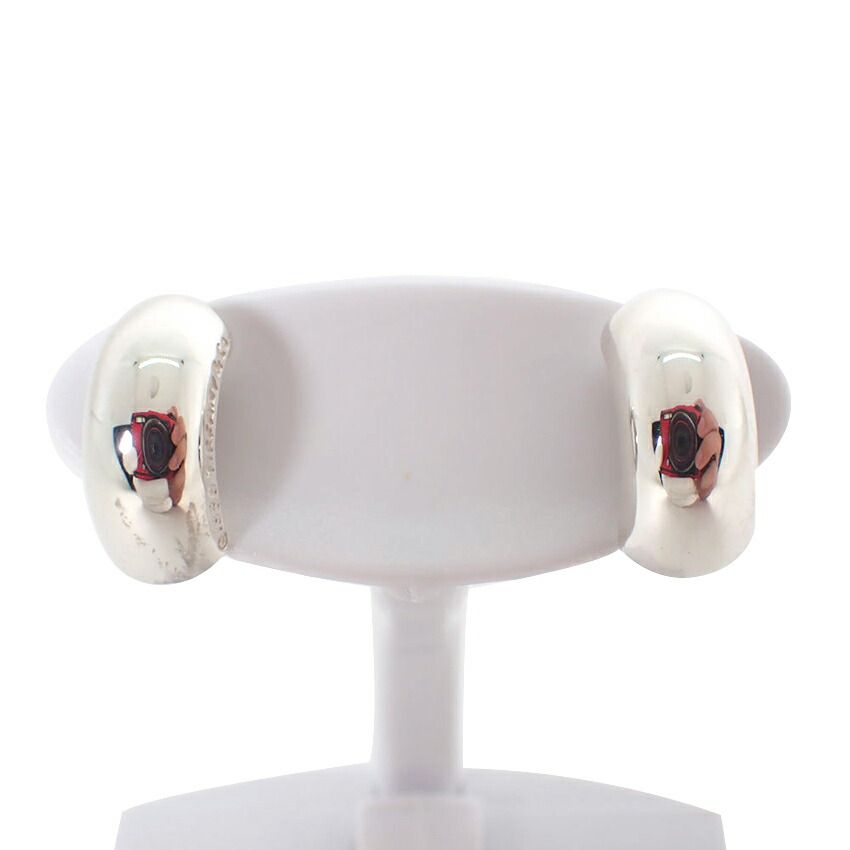 Tiffany & Co 925 Half Hoop Earrings