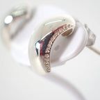 Tiffany & Co 925 Half Hoop Earrings — view 5