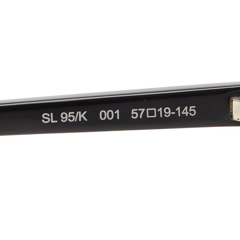 Saint Laurent Asian Fit Sunglasses 001 Black Acetate 1- Eyewear — view 5