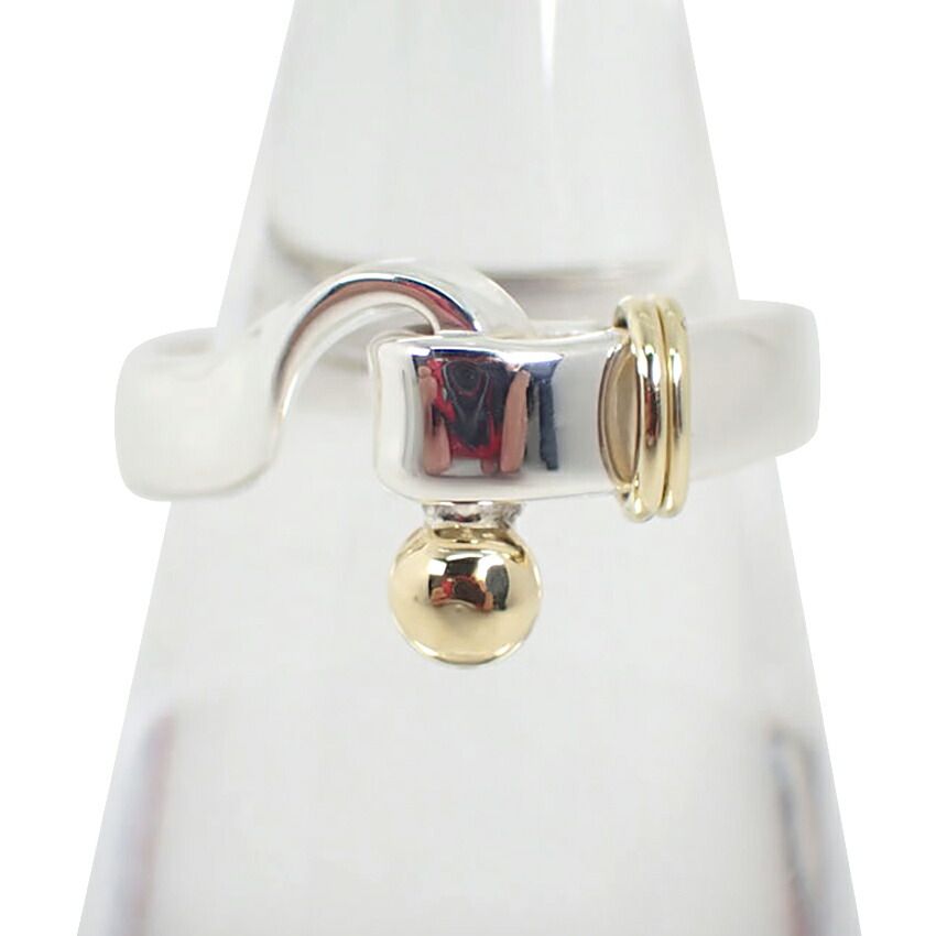 Tiffany & Co 925 750 Hook Eye Ring