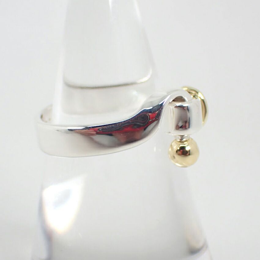 Tiffany & Co 925 750 Hook Eye Ring — view 3