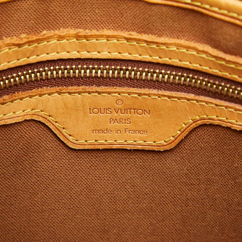 Louis Vuitton Monogram Vavin GM Tote Shoulder Bag Brown Leather — view 7