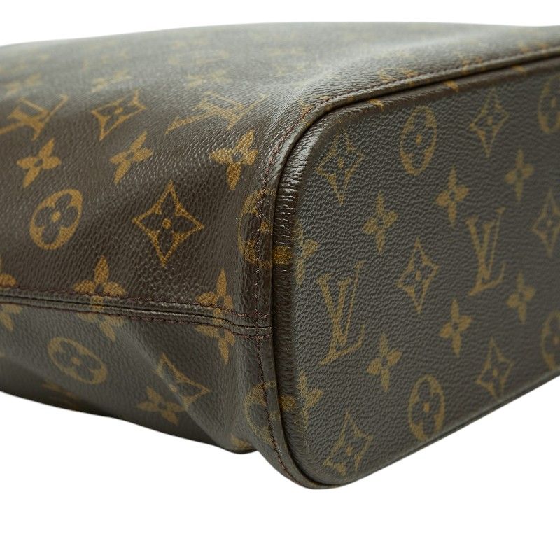Louis Vuitton Monogram Vavin GM Tote Shoulder Bag Brown Leather — view 5