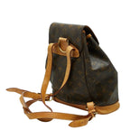 Louis Vuitton Monogram Montsouris MM Backpack Brown Leather — view 2