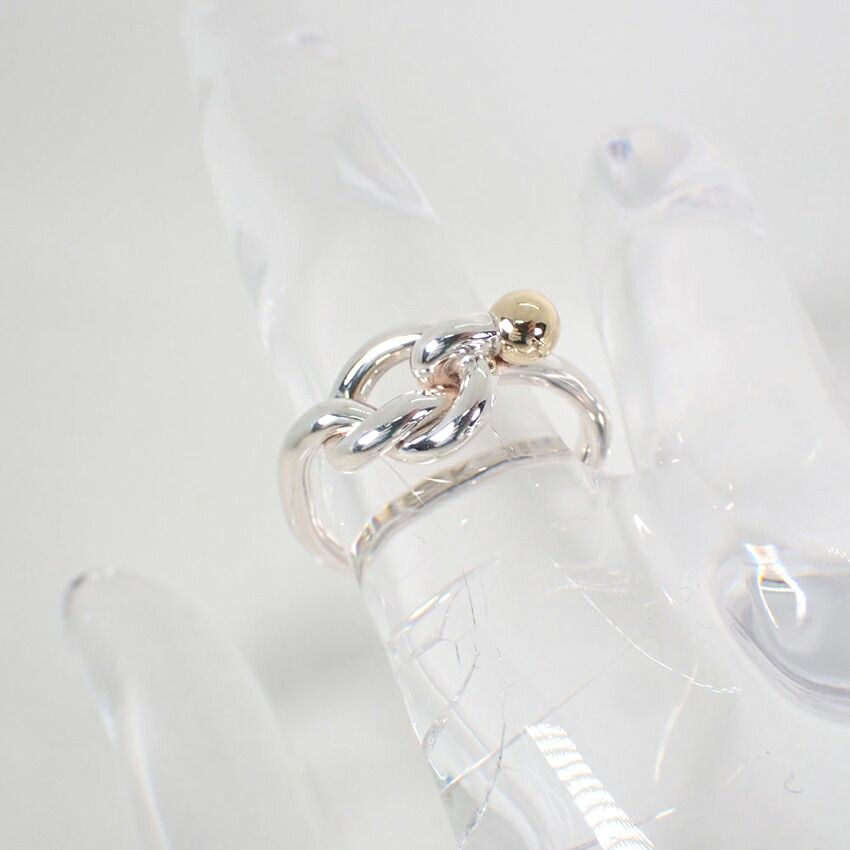 Tiffany & Co 925 750 Love Knot Ring — view 7