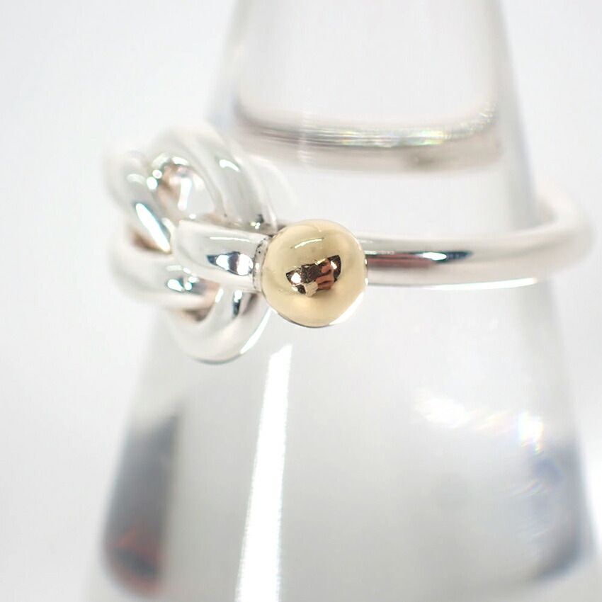 Tiffany & Co 925 750 Love Knot Ring — view 2