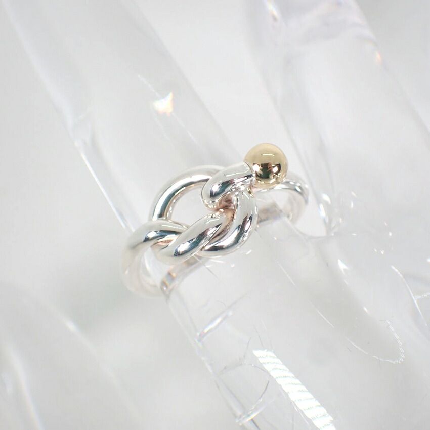 Tiffany & Co 925 750 Love Knot Ring — view 6