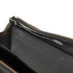 Celine Macadam Handbag Business Bag Black Brown Leather — view 9