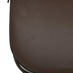 Chanel Vintage Logo Triple Strand Handle Tote Brown Leather — view 8