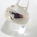 Chanel 925 Logo Wide Ring — view 4