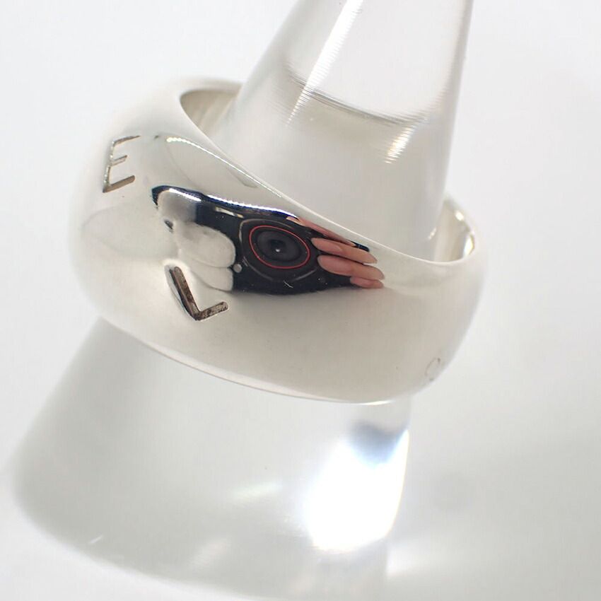 Chanel 925 Logo Wide Ring — view 4