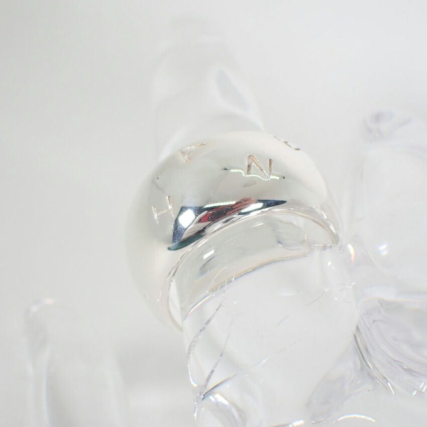 Chanel 925 Logo Wide Ring — view 7