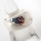 Chanel 925 Logo Wide Ring — view 2