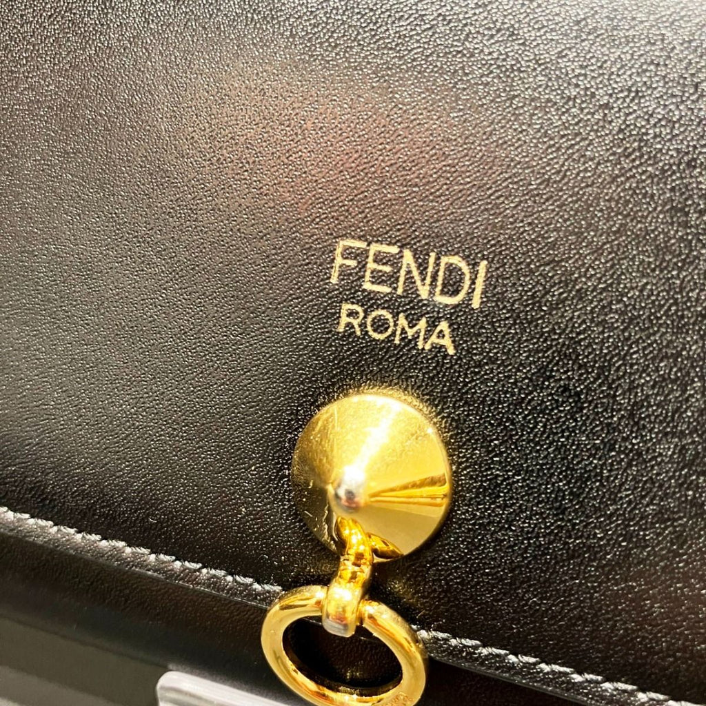 Fendi Continental Visible Bifold Wallet Leather — view 8
