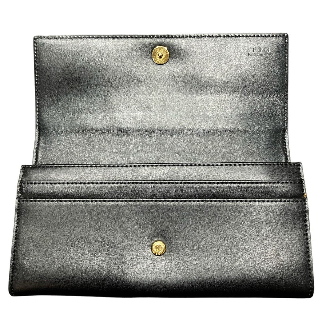 Fendi Continental Visible Bifold Wallet Leather — view 3