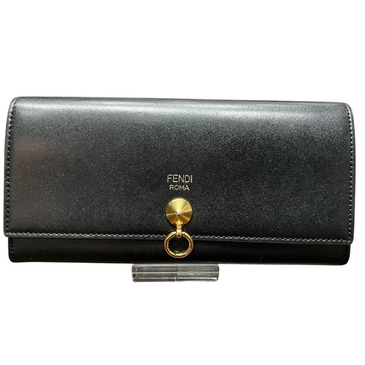 Fendi Continental Visible Bifold Wallet Leather