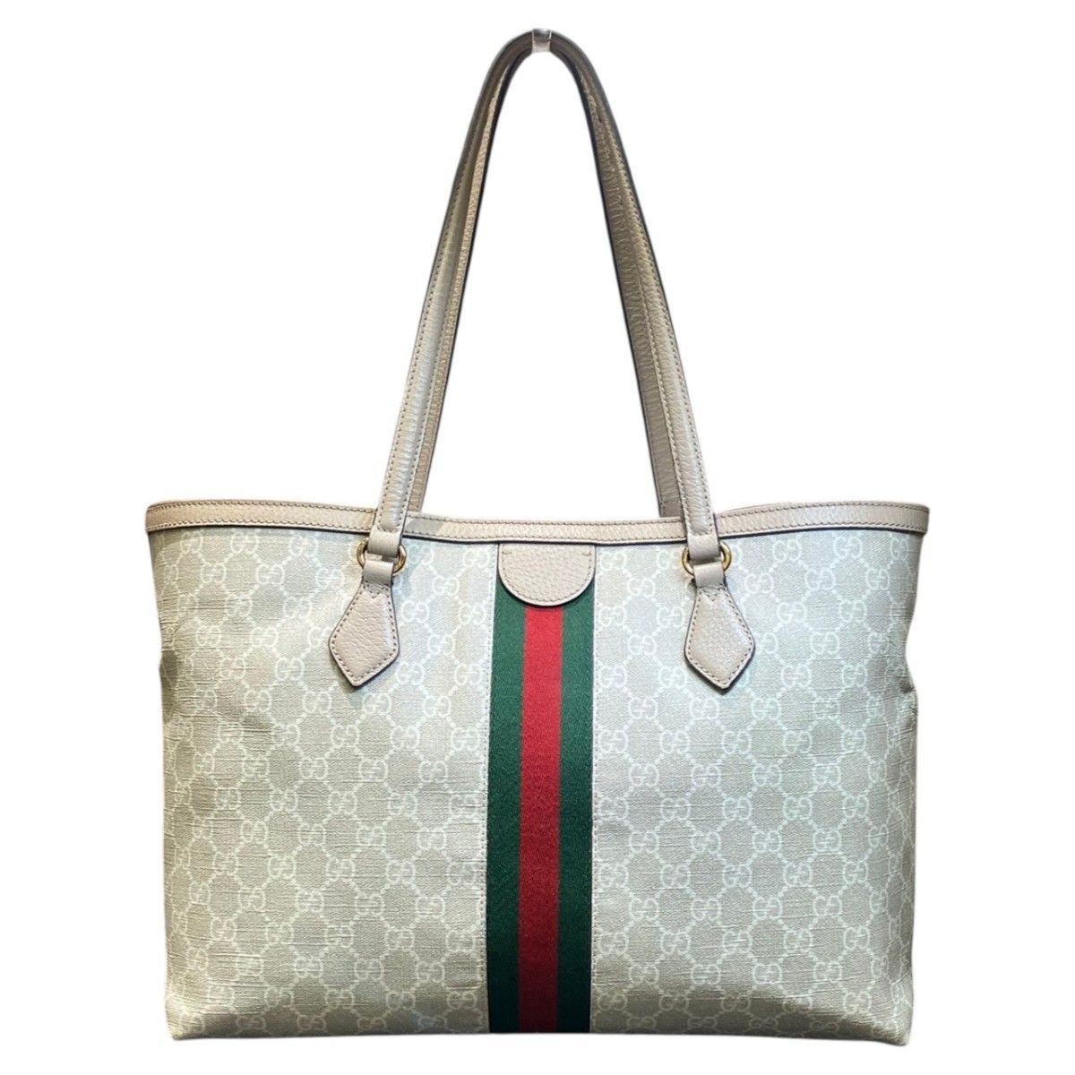Gucci Ophidia Tote GG Supreme Canvas Leather — view 2