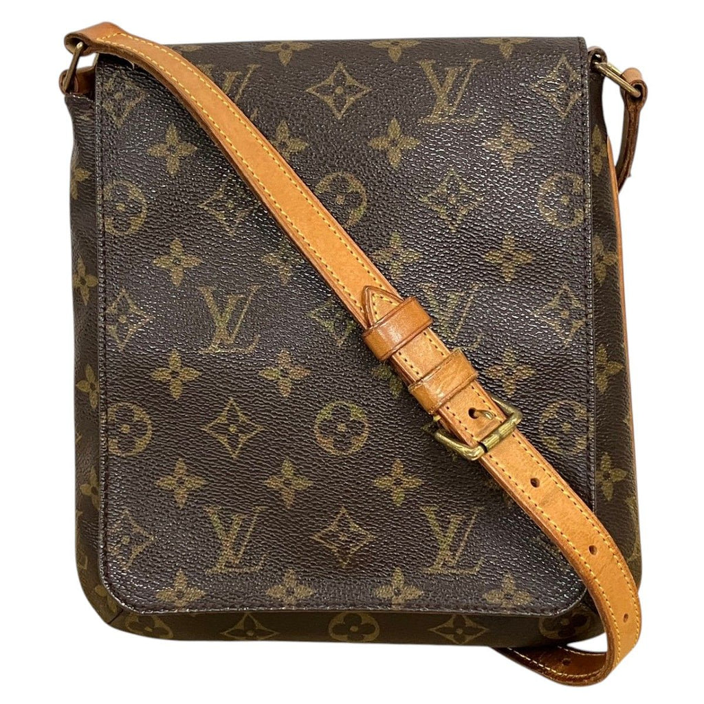 Louis Vuitton Musette Salsa Monogram Shoulder Bag Canvas
