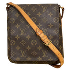 Louis Vuitton Musette Salsa Monogram Shoulder Bag Canvas