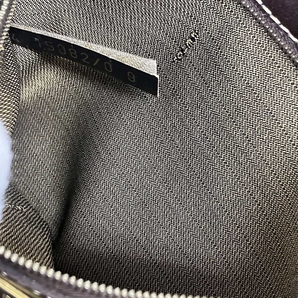 Fendi Zucca Shoulder Bag Canvas Leather — view 9