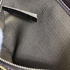 Fendi Zucca Shoulder Bag Canvas Leather — view 9