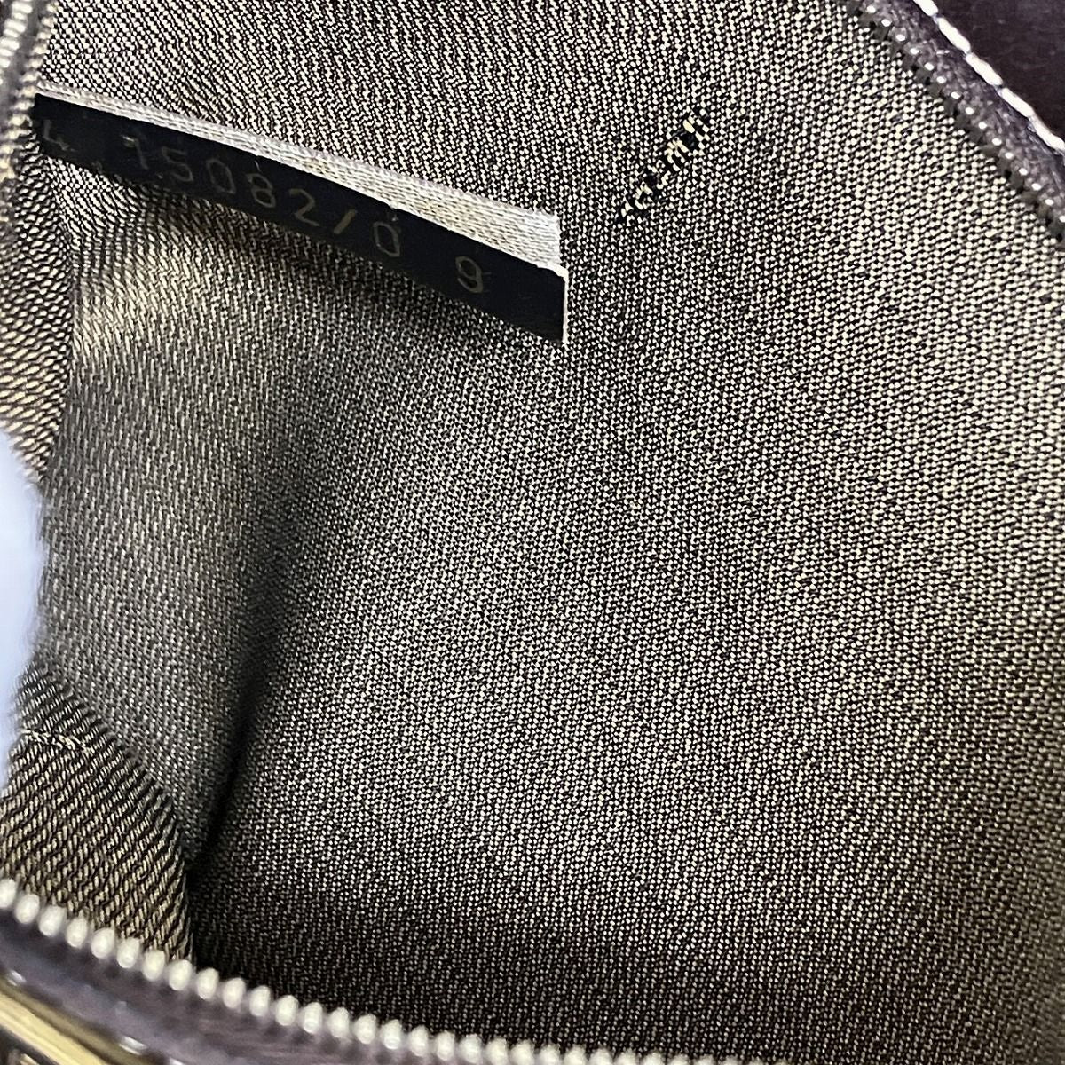 Fendi Zucca Shoulder Bag Canvas Leather — view 9